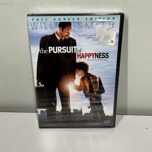 The Pursuit of Happyness DVD, 2007, Full Screen Edition NEW SEALED